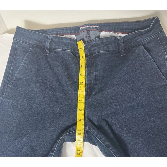 Tommy Hilfiger Women's Trouser Blue Denim Straight Leg Medium Wash Jeans size 14 - Picture 5 of 13